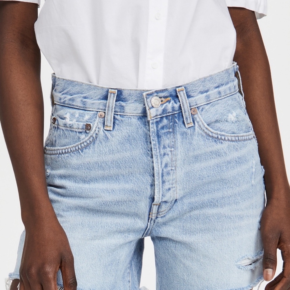 AGOLDE Parker Long Short in Swapmeet Wash